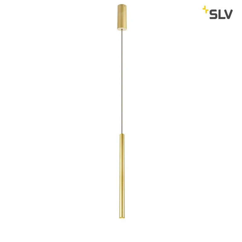 Helia 30 LED Pendelleuchte Messing Gebürstet Aufbau