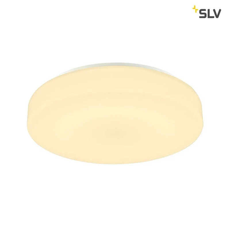 Lipsy 40 Drum LED Außen-Aufbauleuchte Weiß IP44