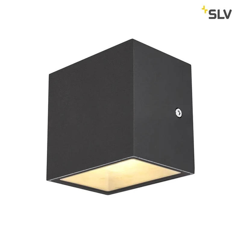 Sitra Cube LED Außen-Aufbauleuchte Anthrazit IP44