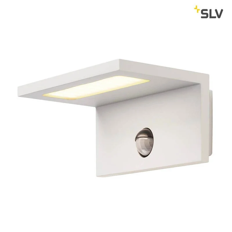 LED Sensor LED Außen-Wandaufbauleuchte IP44 Weiß 3000