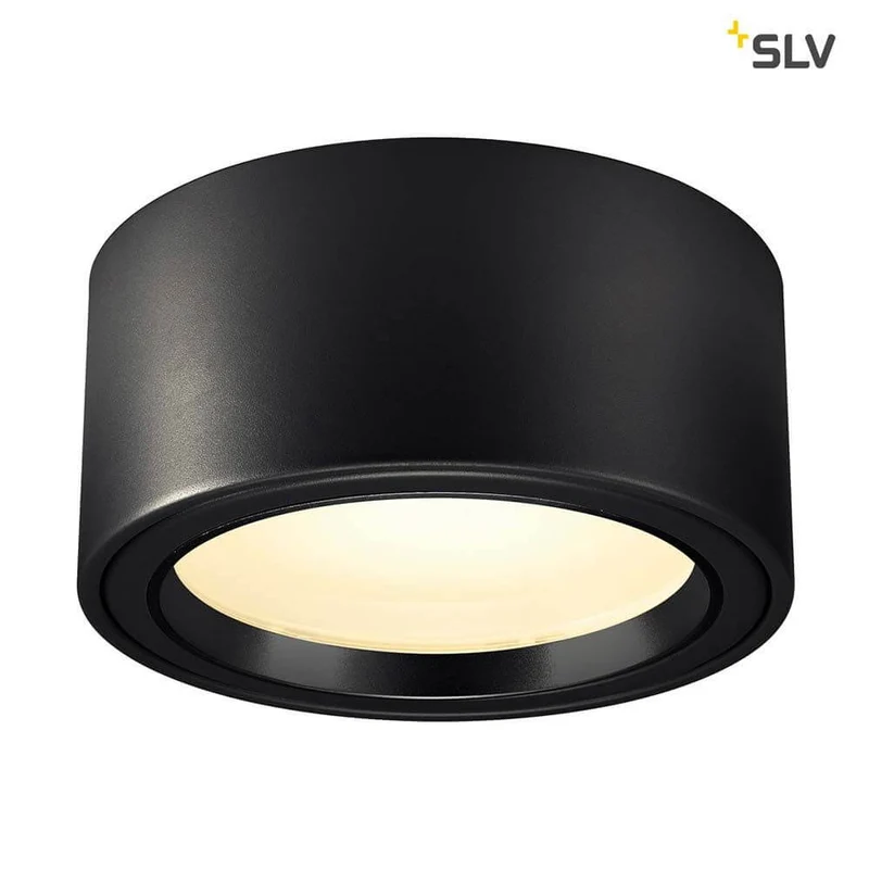 Miro LED Deckenaufbauleuchte Schwarz