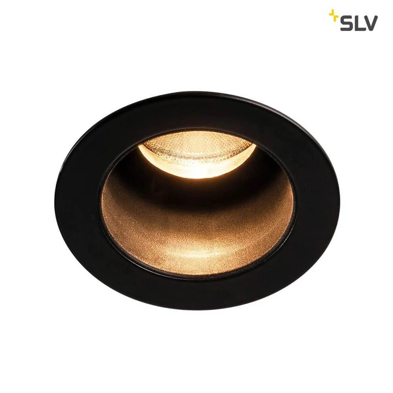 Triton Mini LED Einbauleuchte Schwarz