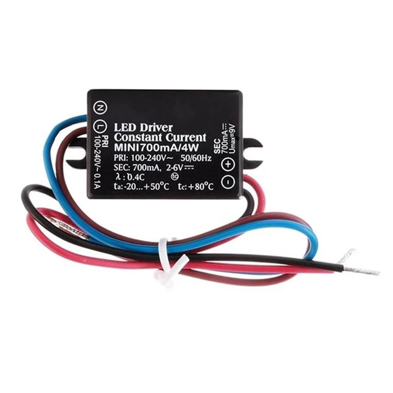 LED-Treiber 700mA mit 4W für Steps LED-Wandeinbaustrahler