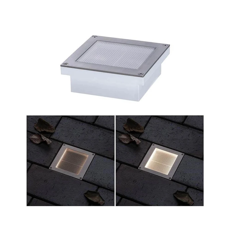 LED Solar Bodeneinbauleuchte Aron mit Bewegungsmelder IP67 3000K