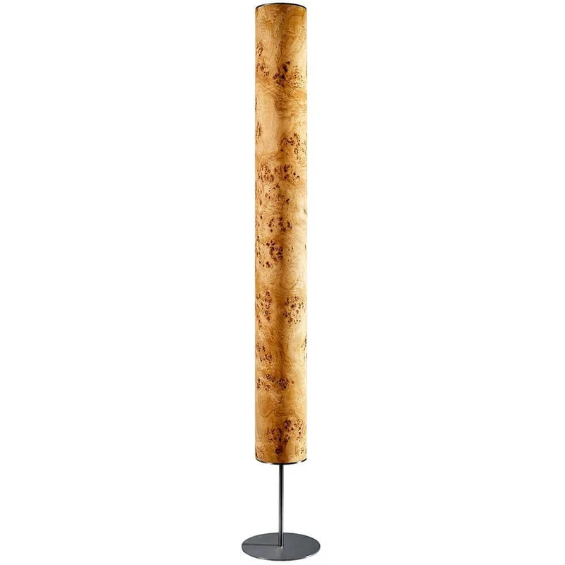 LED Holz-Stehleuchte Arbor 190cm Pappel Maser