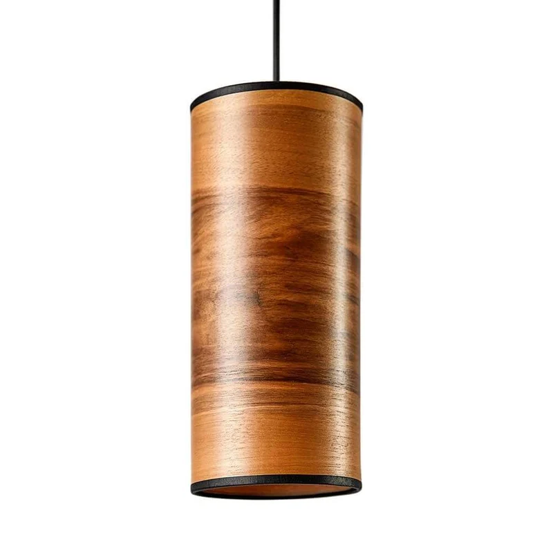 Holz-Hängelampe Nux Europäischer Nussbaum