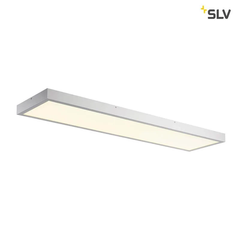 LED Panel 120x30cm 4000K Silbergrau
