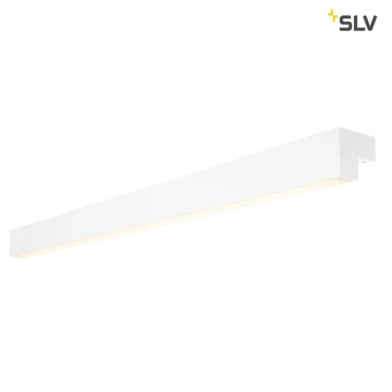 L-Line 120 LED Wand- & Deckenleuchte IP44 Weiß