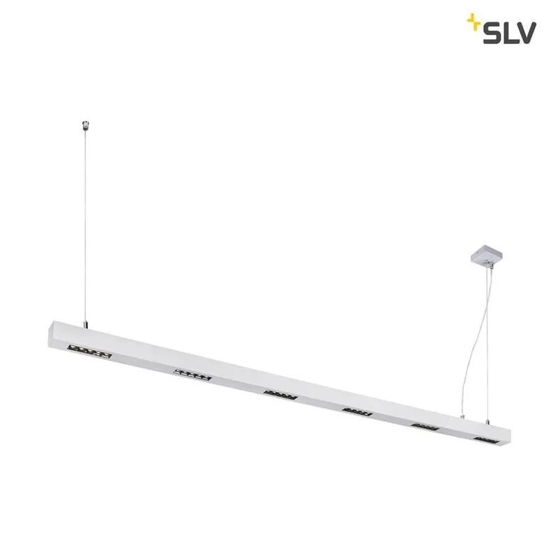 Q-Line LED Pendelleuchte 2m Silber 4000K