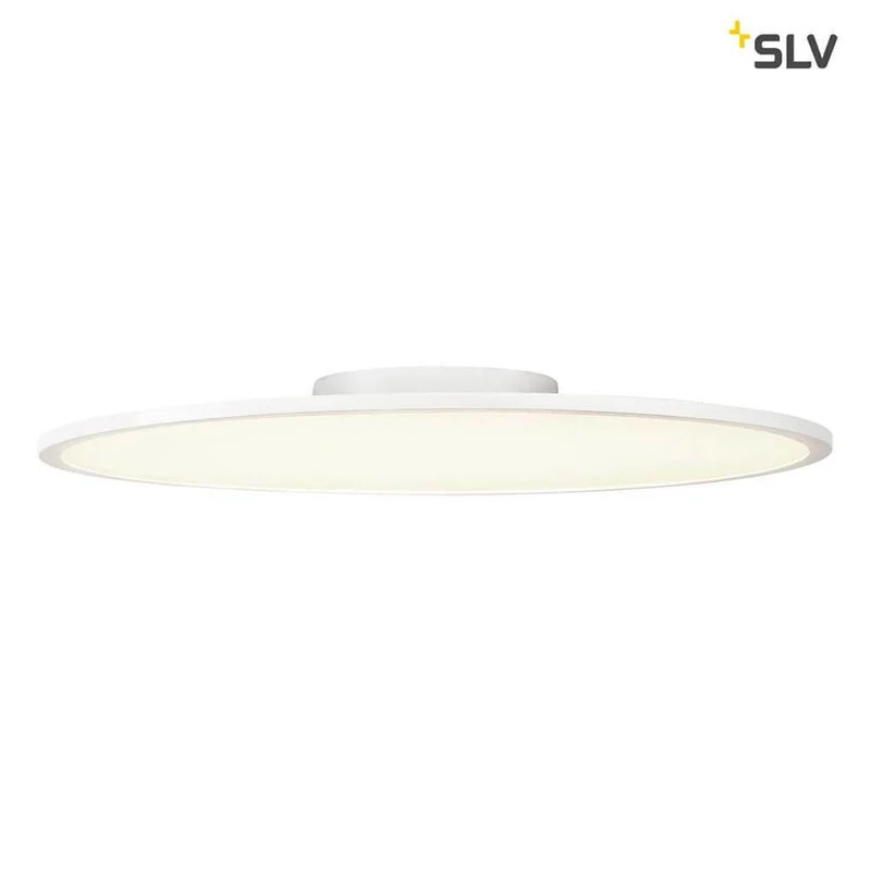 Panel 60 Rund LED Deckenaufbauleuchte Weiß 4000K