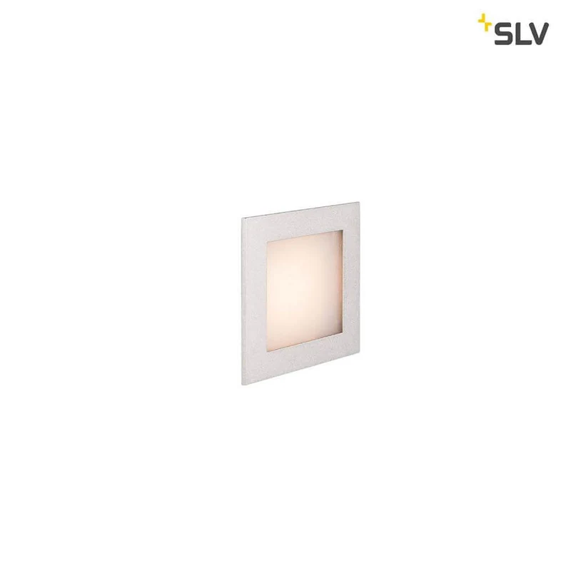 Frame LED Basic Wand-Einbauleuchte Silberfarben