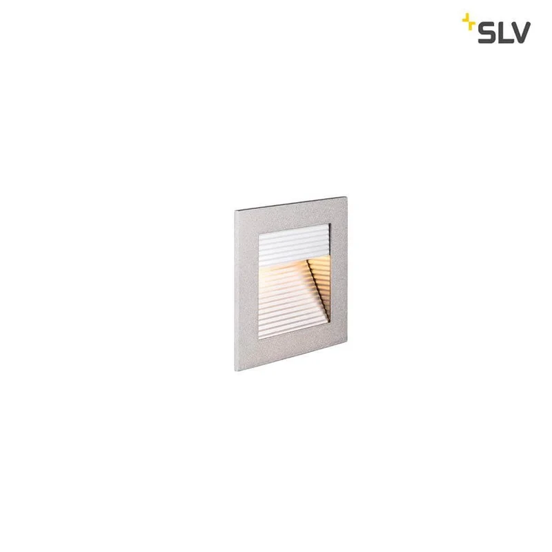 Frame LED Curve Wand-Einbauleuchte Siberfarben