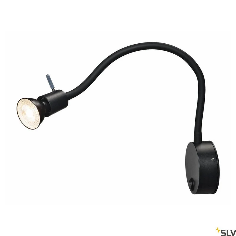 Dio Flex Plate QPAR51 Wandlampe Schwarz