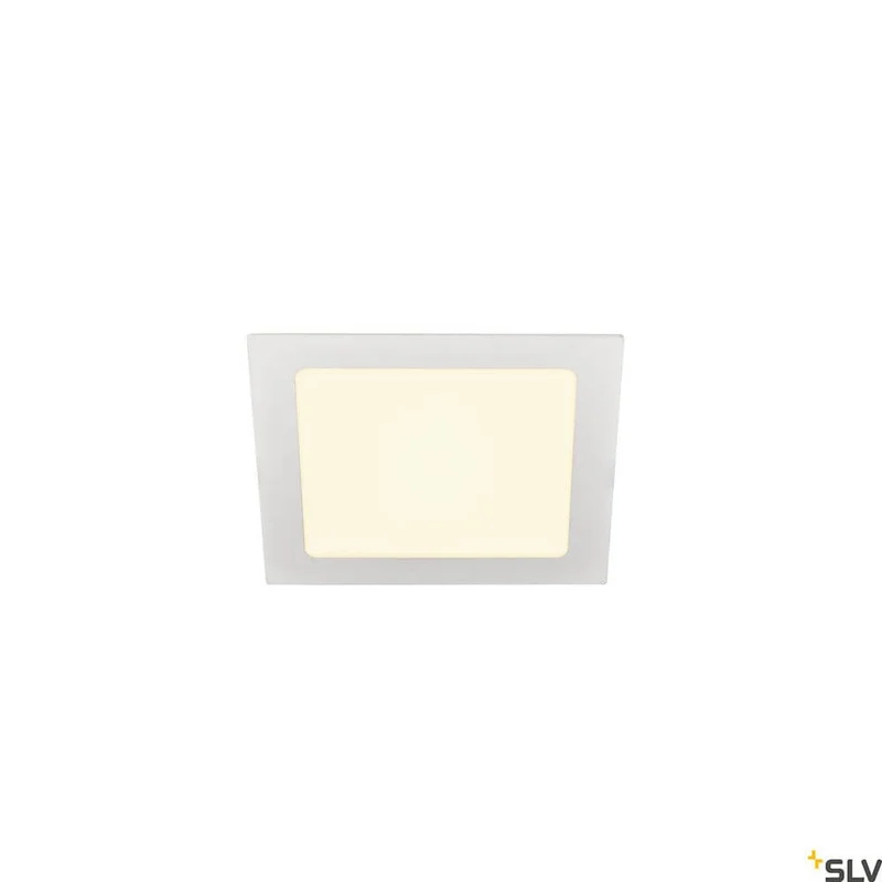 Senser 18 Einbau-Deckenlampe 3000K Eckig Weiß