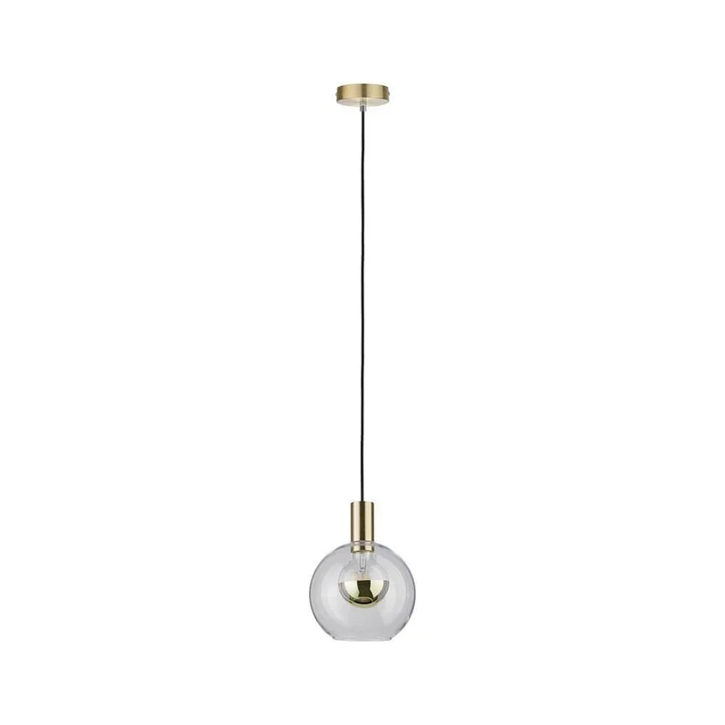 Neordic Esben Pendell max1x20W E27 Klar Messing gebürstet
