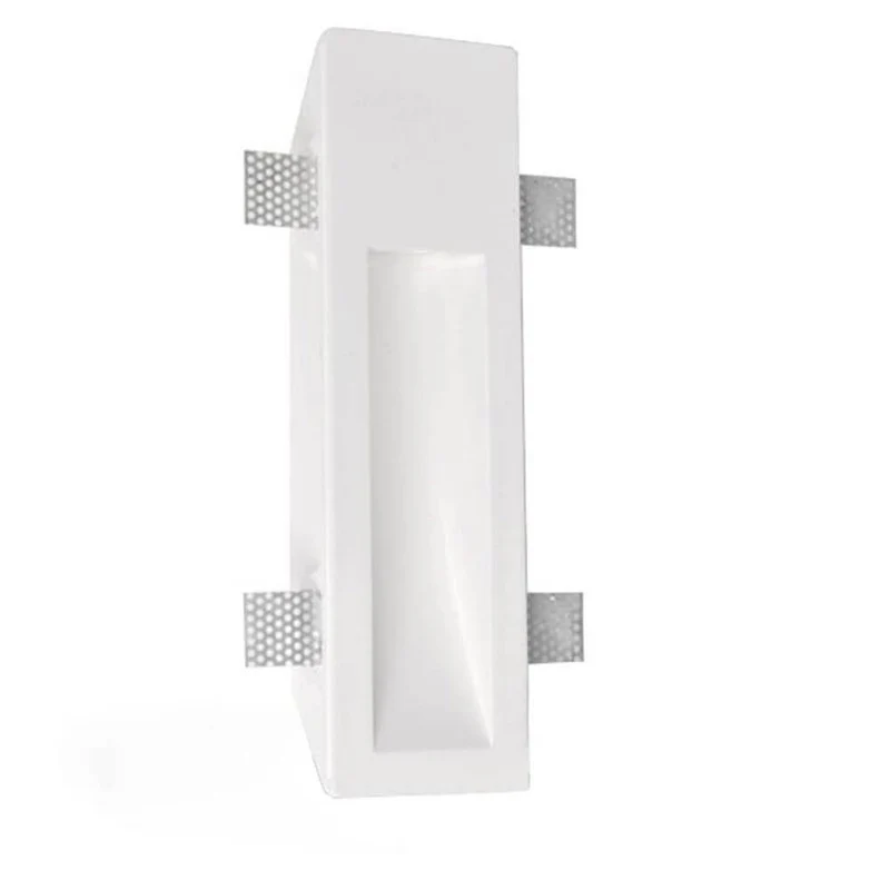 Gips-Einbaustrahler rechteckig 35 x 10cm Streichbar