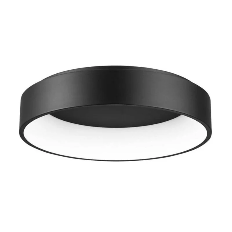 LED Deckenleuchte Rando Ø 60cm 2520lm , 3000K Schwarz