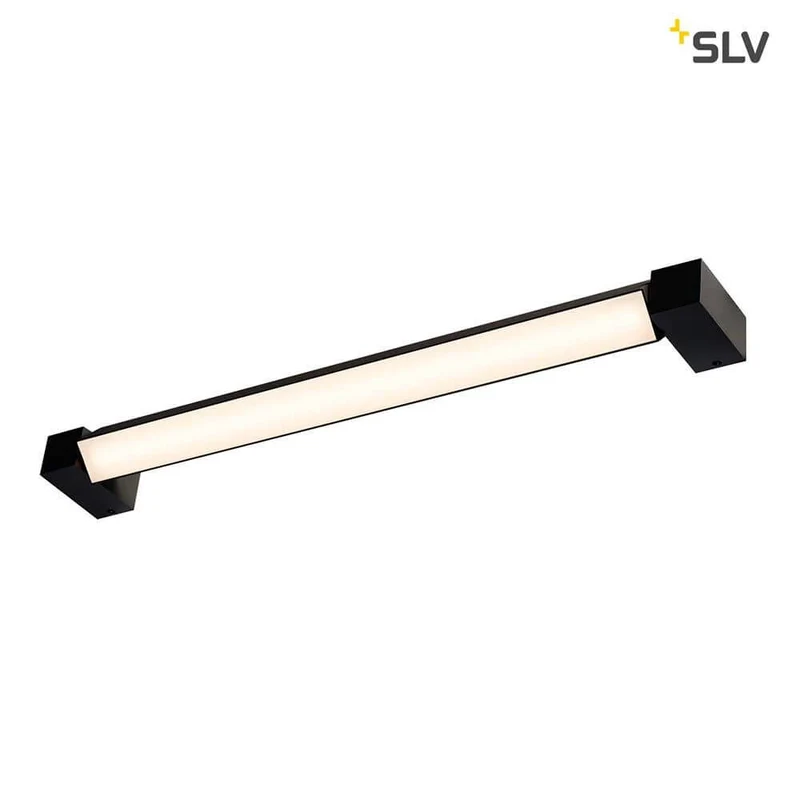 Long Grill LED Wand- und Deckenleuchte Schwarz 3000K