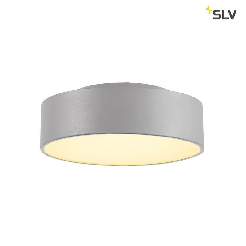 Medo 30 LED Deckenleuchte Silbergrau 1-10V 3000K