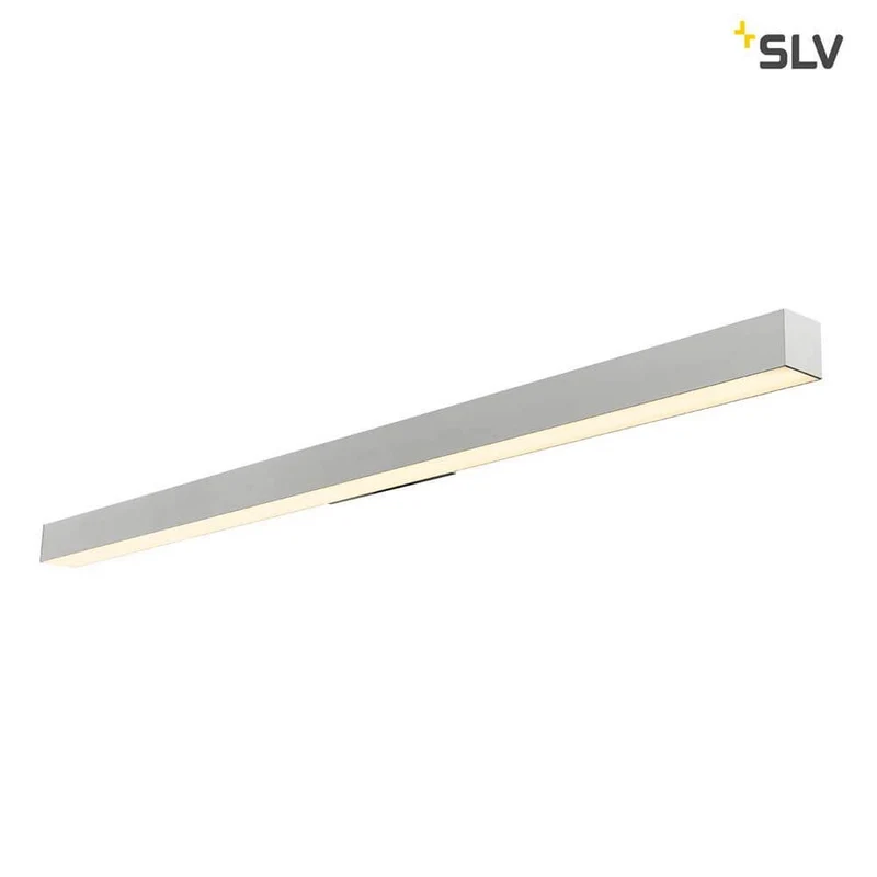 Q-Line LED Wandleuchte Silbergrau 3000K