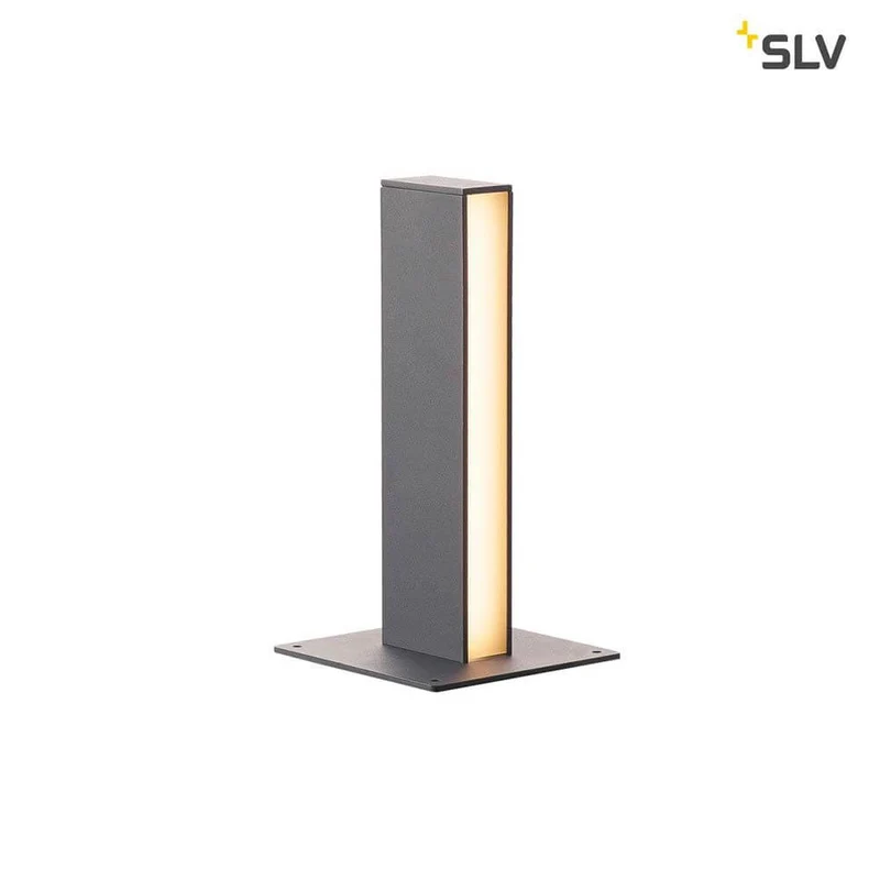 H-Pol Wege- & Standleuchte Zweiflammig LED 3000K Anthrazit 36cm
