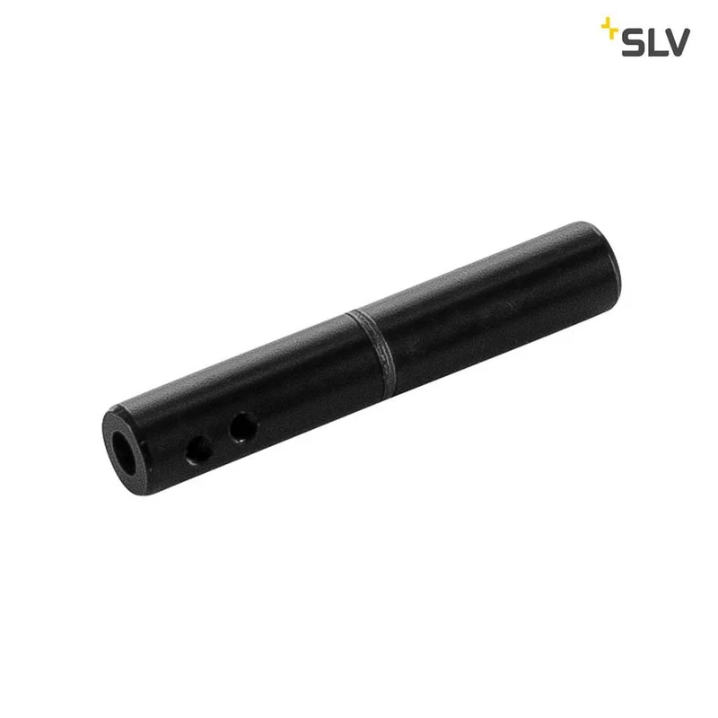 Isolierverbinder für Tenseo Niedervolt-Seilsystem Schwarz 2 Stück