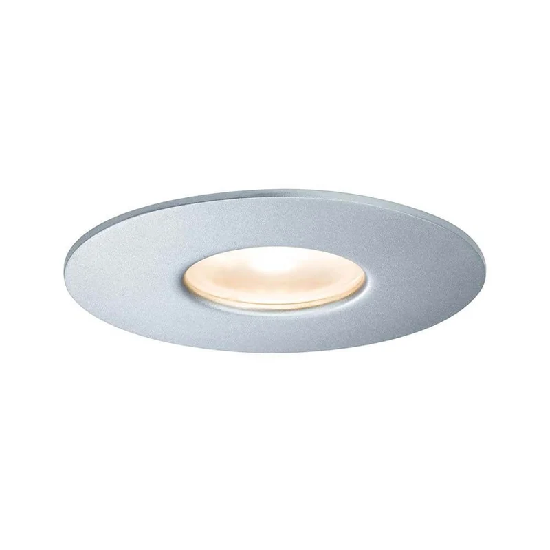 Outdoor House EBL IP44 530lm 3000K 4,4W 34° Silber Acryl