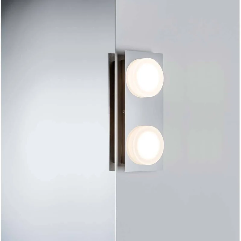Wandleuchte Doradus IP23 LED 2x5W Chrom