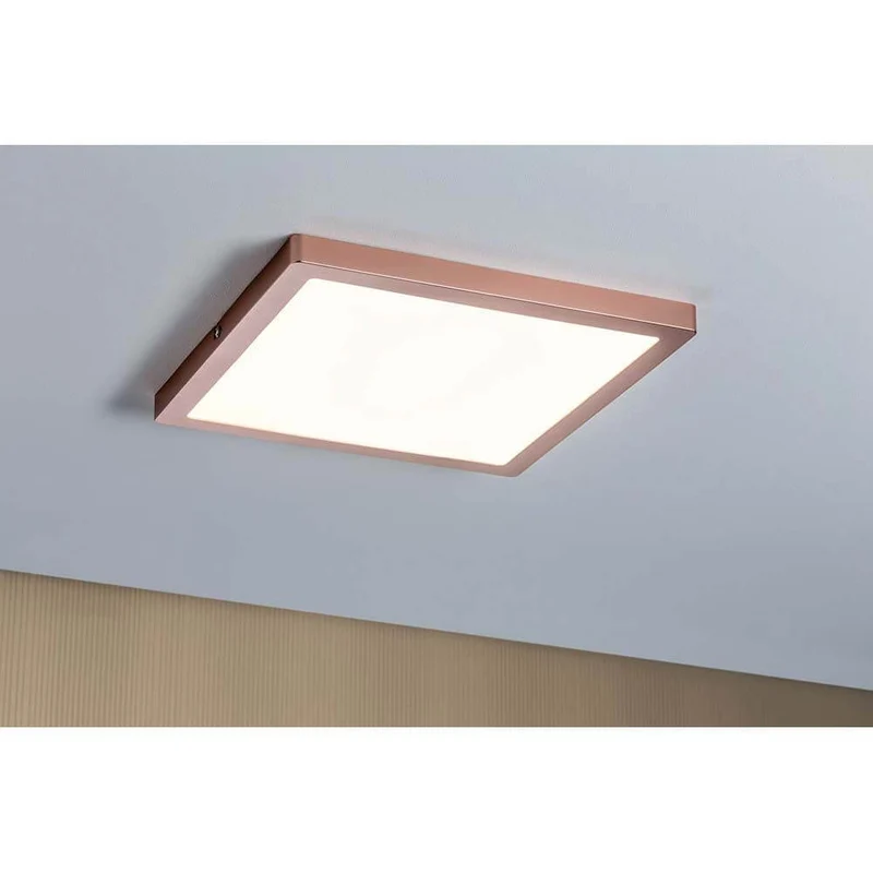 Wandleuchte Atria LED-Panel 300x300mm 24W Rosegold