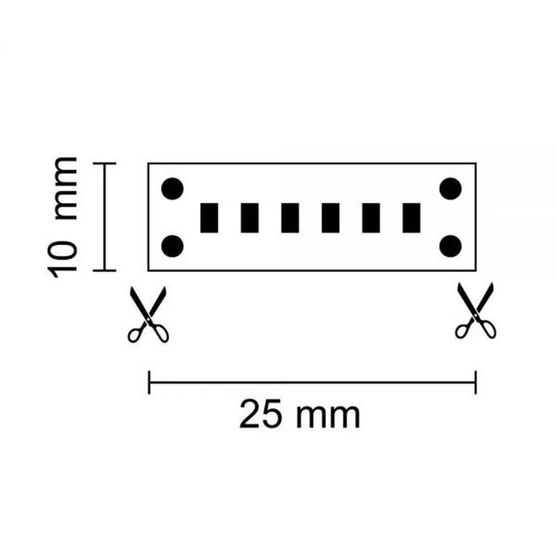 LED Strip Linear 5m 4250lm 24V Warmweiß
