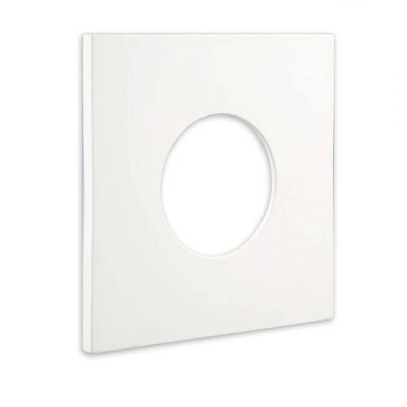 Cover für Einbaustrahler Sys-68 eckig Weiß