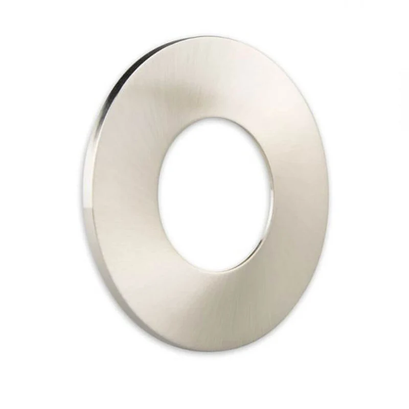 Cover für Einbaustrahler Sys-68 rund Nickel-Gebürstet