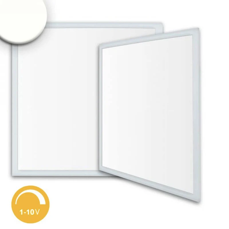 LED Panel Business Line 600 Neutralweiß 1-10 V Dimmbar 4250lm Silber