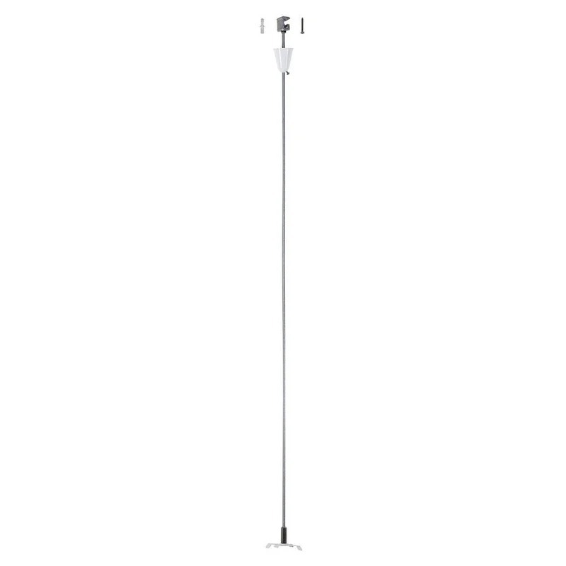Drahtseilabhängung-Set für S-Track 3-Phasenschiene Weiß 100cm