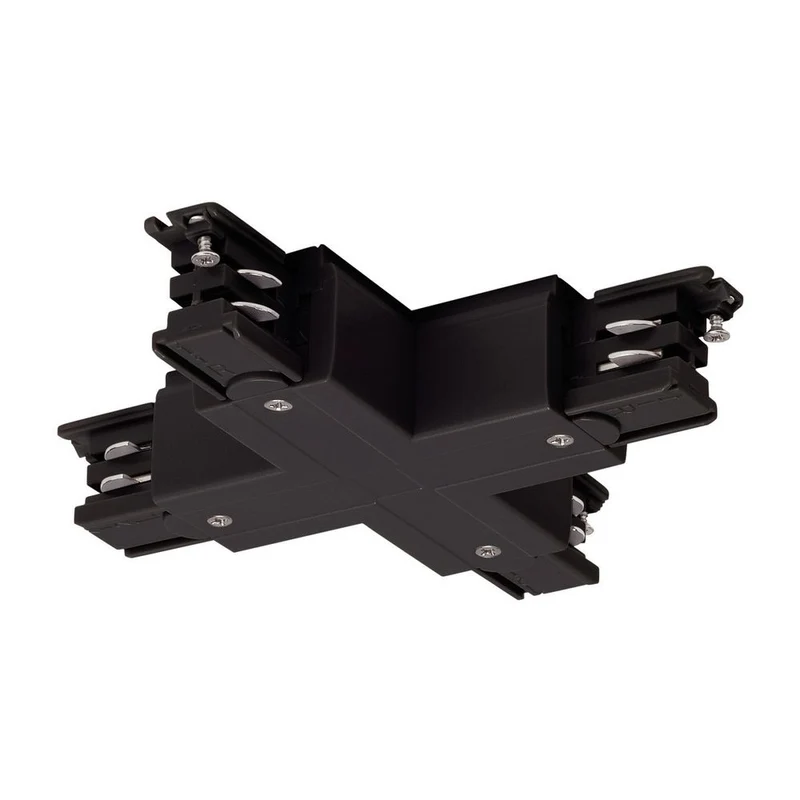 X-Verbinder für S-Track 3P.Schiene Schwarz