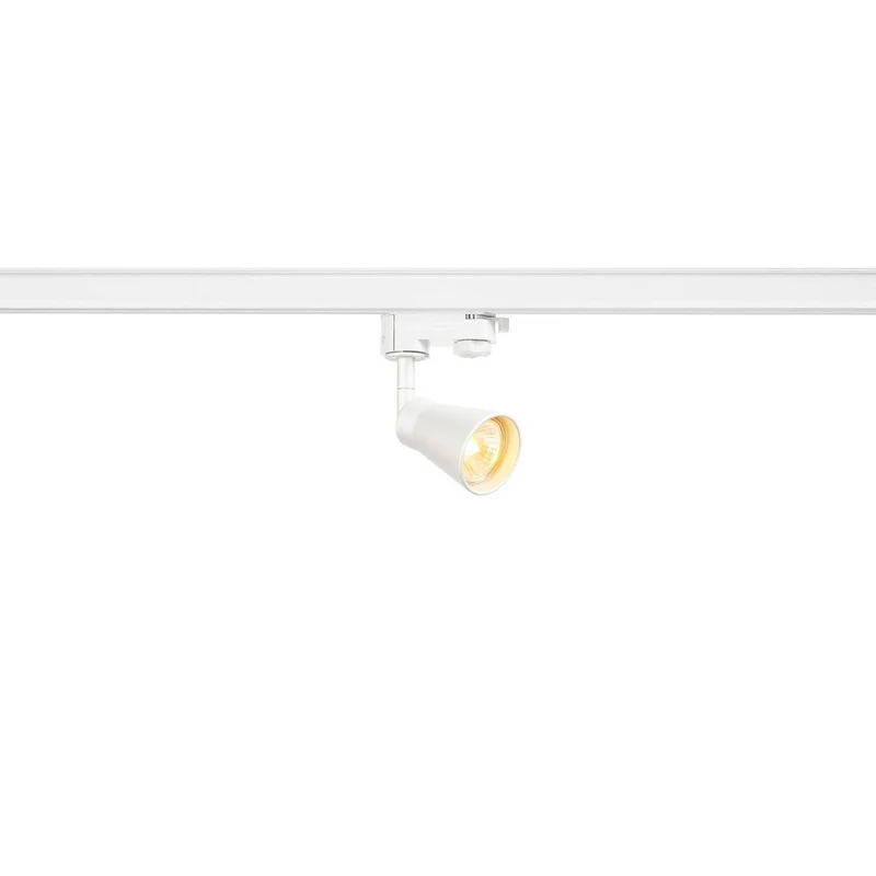 Mini Q-Tech Strahler inkl. 3P.-Adapter Weiß