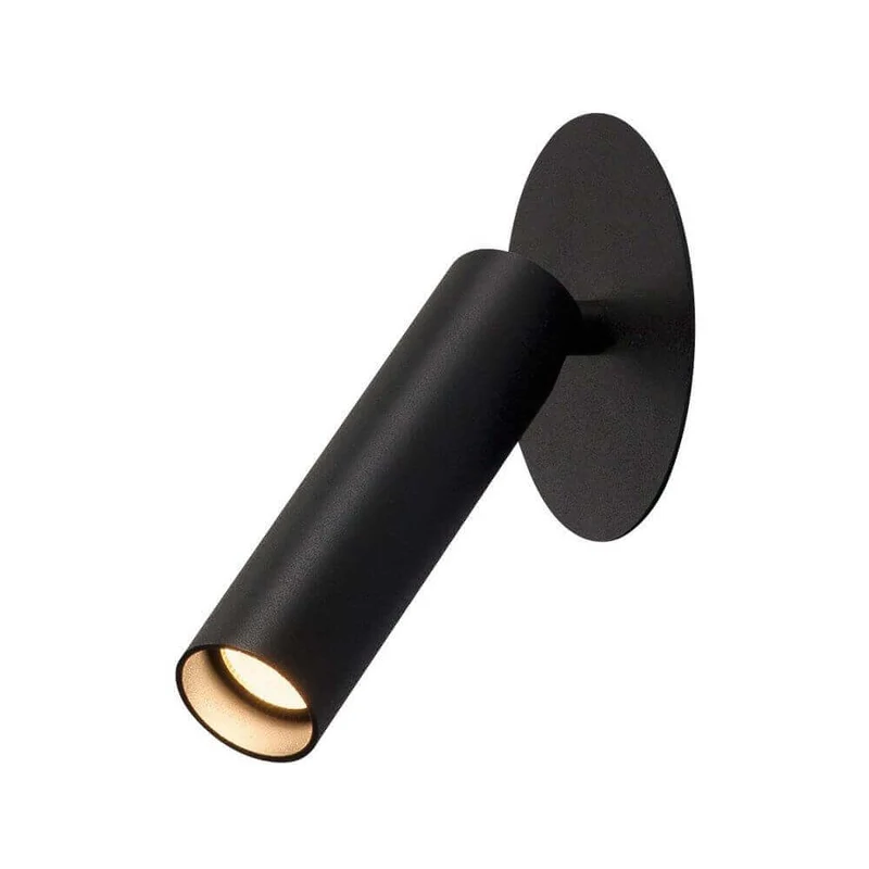 Milan Single Spot LED Wandeinbauleuchte Schwarz 7,5W 3000K