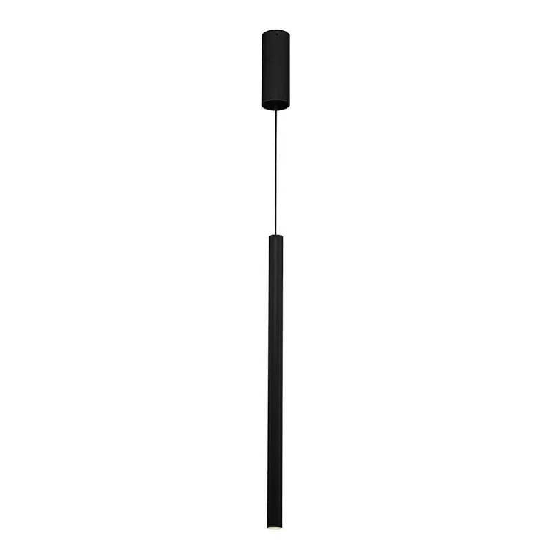 Milan Pendant LED Pendelleuchte rund Schwarz 7,5W 3000K