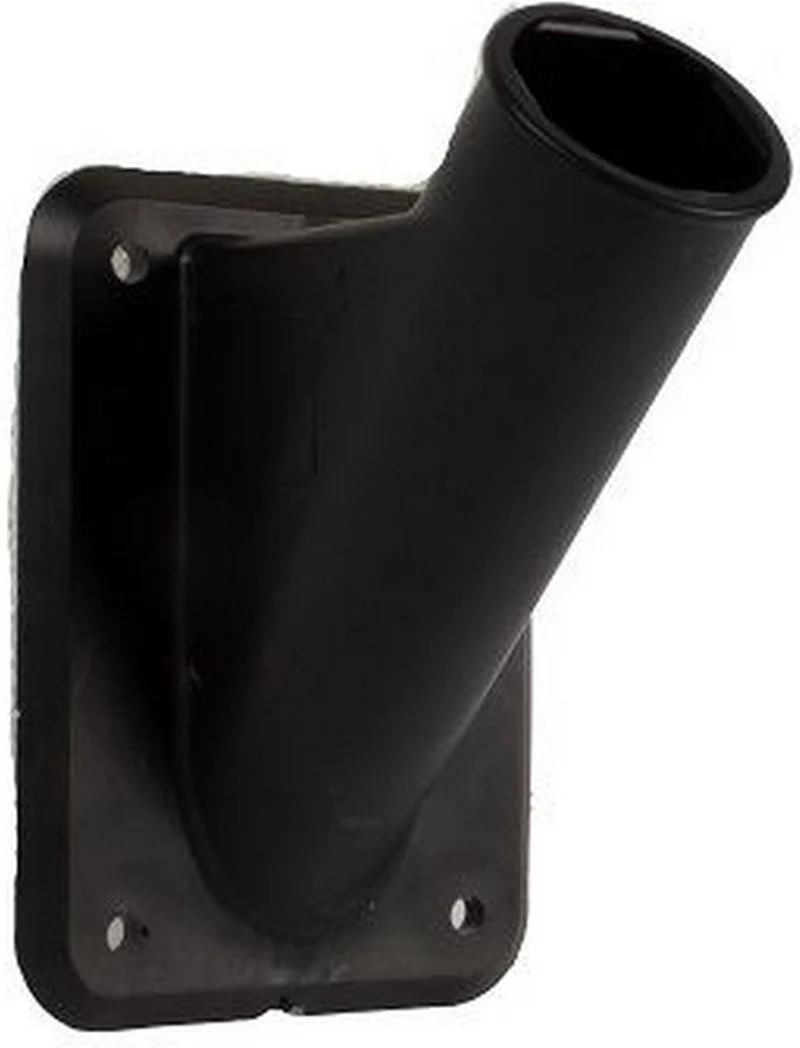 Talen tools - vlaggenstokhouder - kunststof - zwart