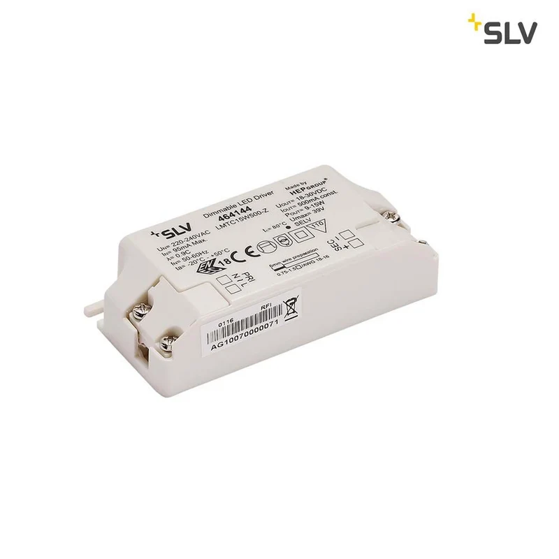 LED-Treiber 15W 500mA inkl. Zugentlastung Dimmbar