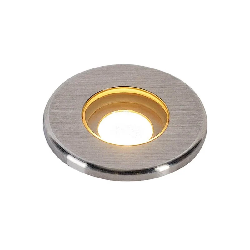 Dasar LED Mini Bodeneinbauleuchte rund Edelstahl 3000K IP67