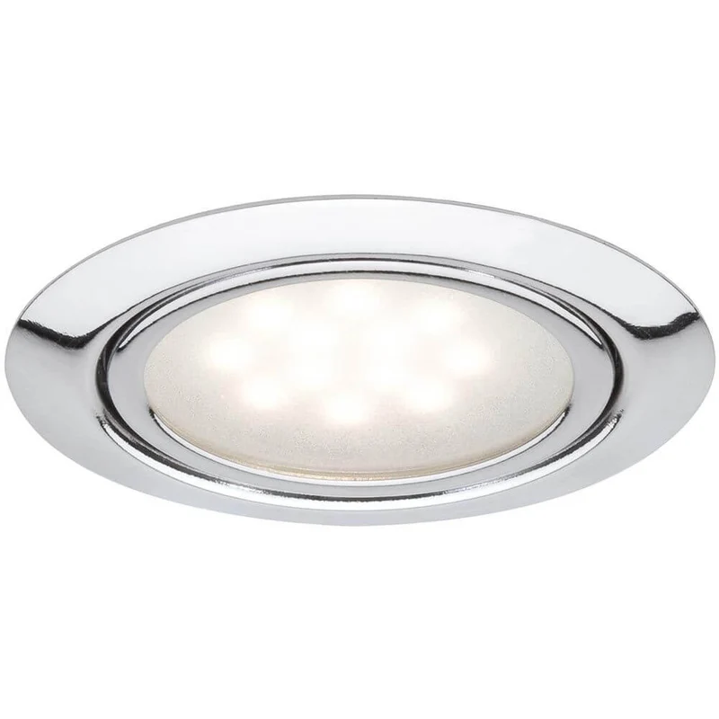 Möbel EBL Set LED 3x1W 12VA 12V 65mm Chrom
