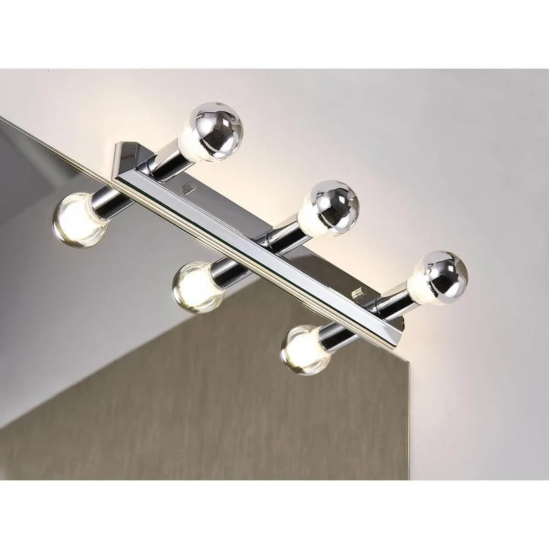 Mirror Regula Lichtleiste max. 3x40W E14 Chrom