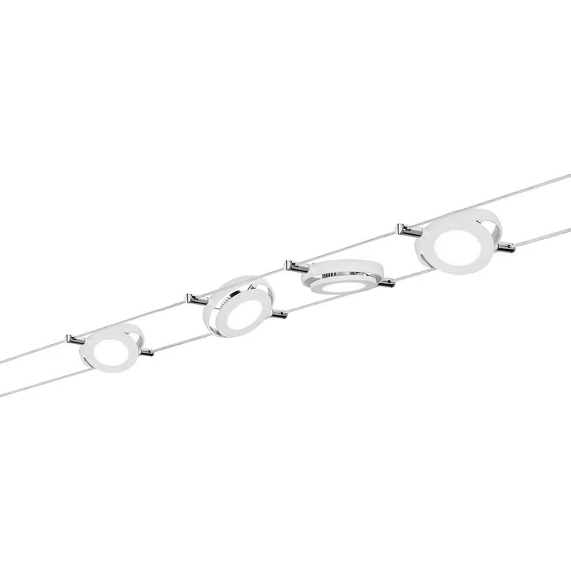 Wire Systems DC LED Set RoundMac 4x4W Weiß 12V DC 30VA