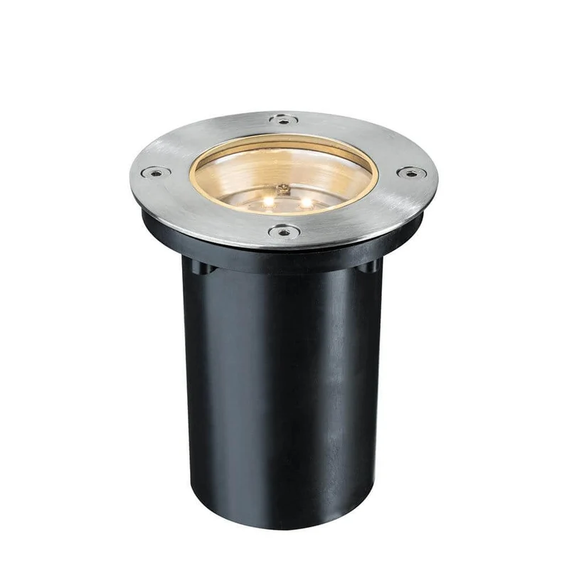 Special EBL Set Boden rund LED 1,2W 2700K 110mm Edelstahl