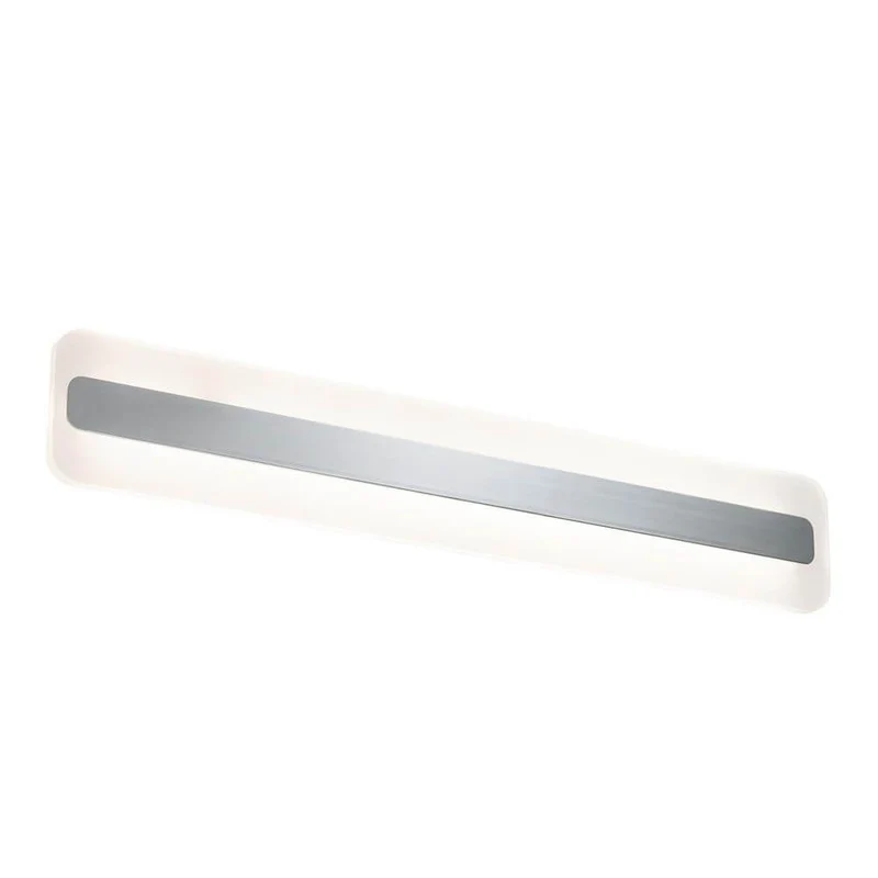 Wandleuchte Lukida IP44 LED 9W 600mm Chrom Weiß Alu Acryl