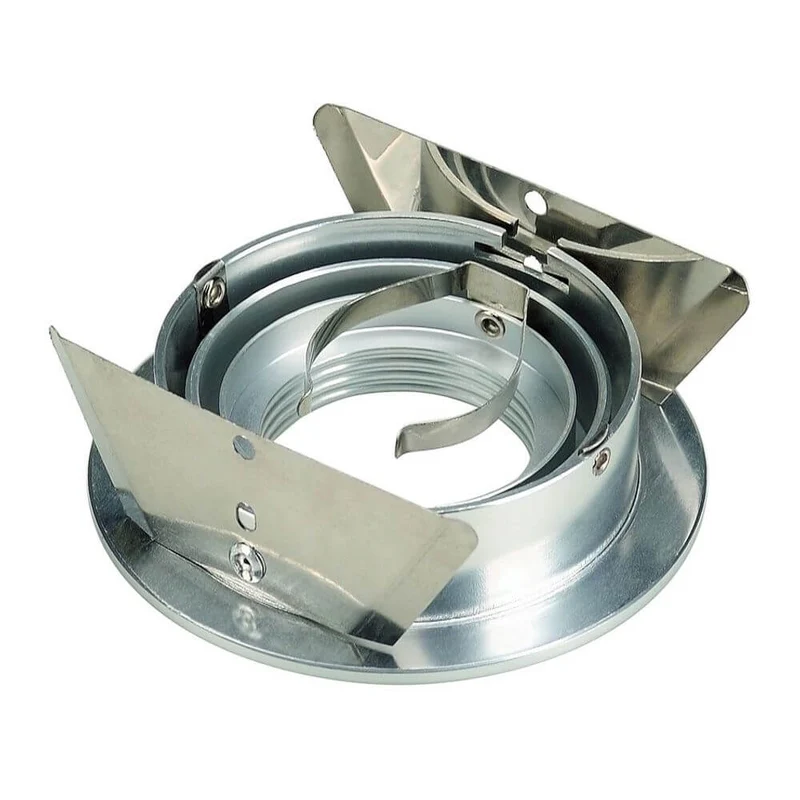 New Tria GU10 Round Downlight Alu-Gebürstet