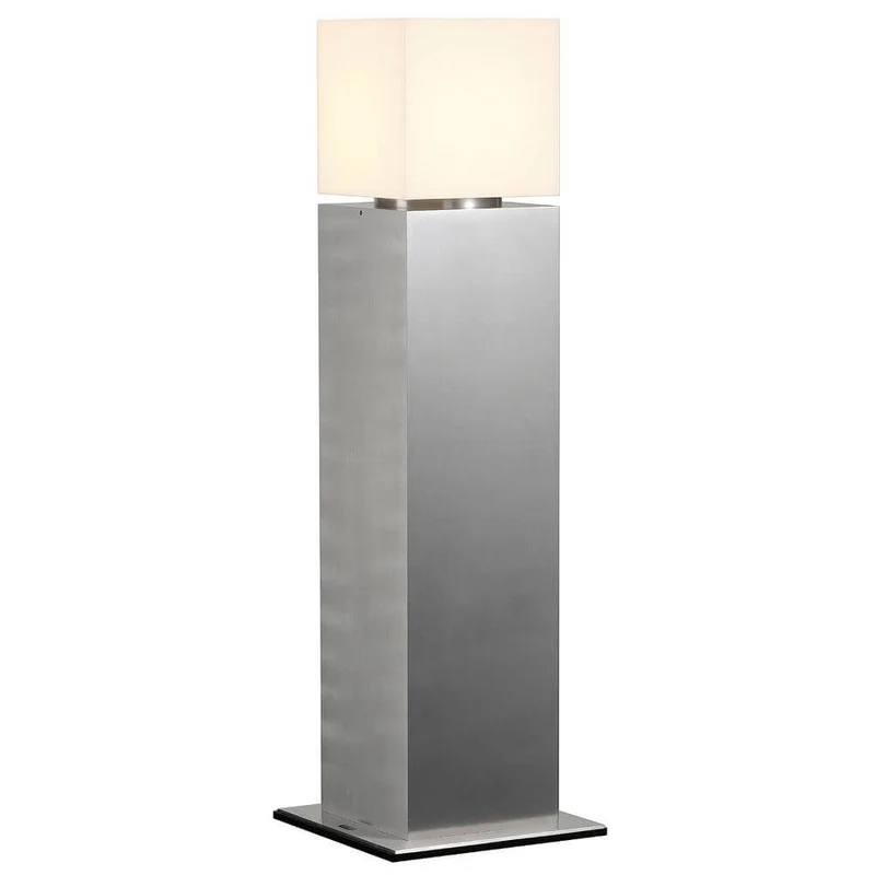 Square Pole 60 Stehleuchte eckig Edelstahl E27 max. 20W