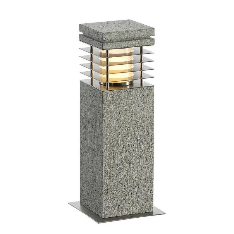 Arrock Granite 40 Stehleuchte Granit salt & pepper E27 max. 15W