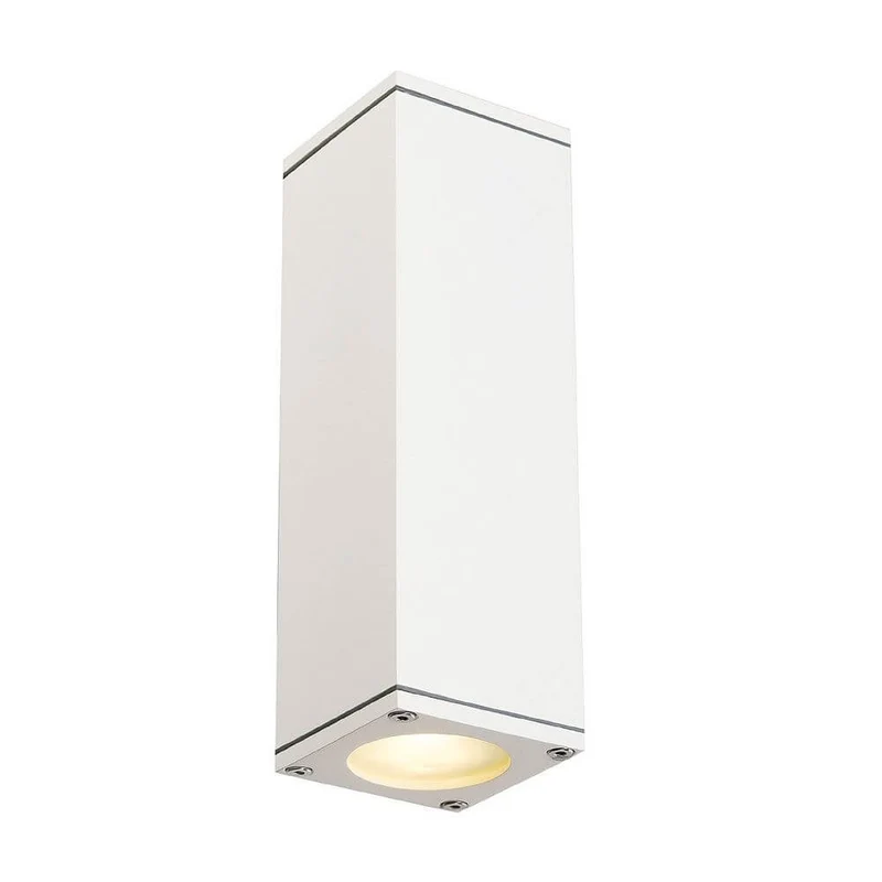 Theo Up & Down Out Wandleuchte eckig weiß GU10 max. 2x35W